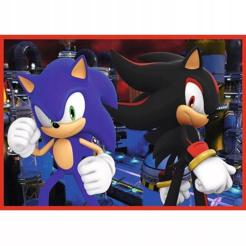 Puzzle 4w1 Sonic Przygody Sonica 4+ Trefl 34625