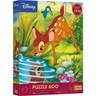 Puzzle 600 el. 40-lecie Bambi Trefl 37600