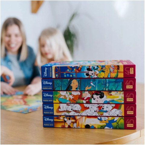 Puzzle 600 el. 40-lecie Trefl - Myszka Miki i Przyjaciele 37601