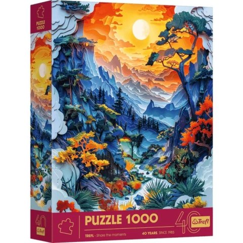 Puzzle z efektem 3D 1000 el. 40-lecie Dolina Trefl 40045