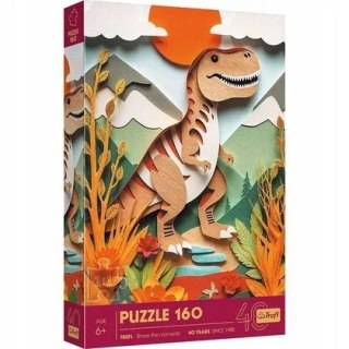 Puzzle z efektem 3D 160 el. 40-lecie Dinozaur Trefl 40048