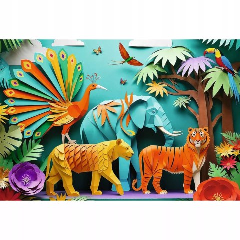 Puzzle z efektem 3D 160 el. 40-lecie Dżungla Trefl 40051