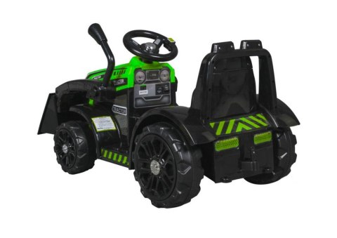 Traktor na Akumulator ZP1001B Z Łyżką Klakson Zielony Traktor na Akumulator ZP1001B Z Łyżką Klakson Zielony