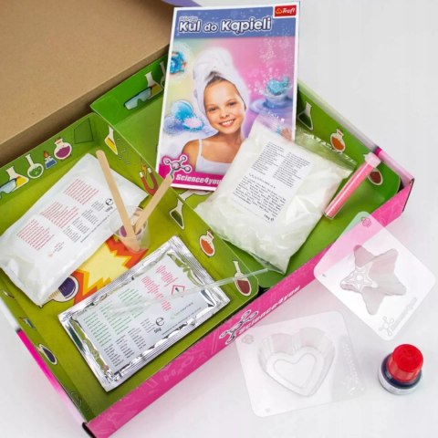 Fabryka kul do kąpieli 8+ zestaw edukacyjny Science4YOU Trefl 61096 Fabryka kul do kąpieli 8+ zestaw edukacyjny Science4YOU Trefl 61096