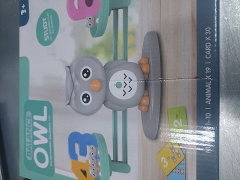 Gra Nauka Liczenia - Równoważnia Waga Szalkowa Sówka Sowa - Owl Balance Przecena 1 Gra Nauka Liczenia - Równoważnia Waga Szalkowa Sówka Sowa - Owl Balance Przecena 1