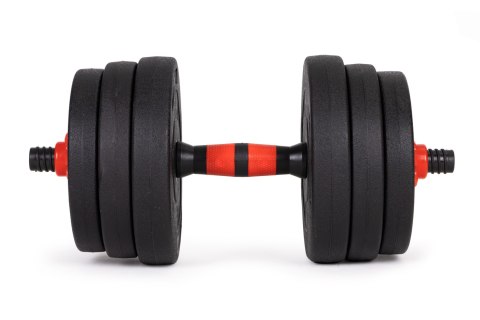 Hantle regulowane 2x20 kg sztanga zestaw 40 kg gryf