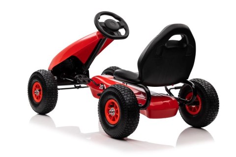 Gokart na Pedały G208 Czerwony Gokart na Pedały G208 Czerwony