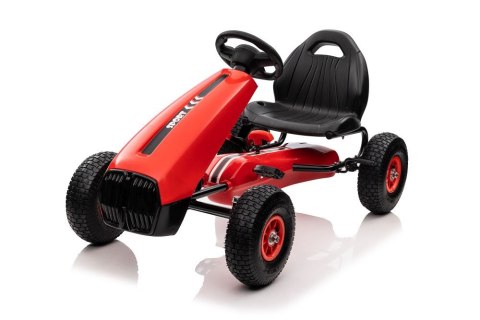 Gokart na Pedały G208 Czerwony Gokart na Pedały G208 Czerwony