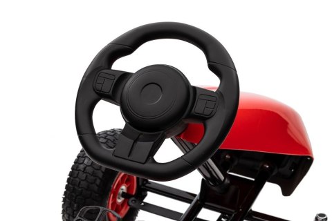 Gokart na Pedały G208 Czerwony Gokart na Pedały G208 Czerwony
