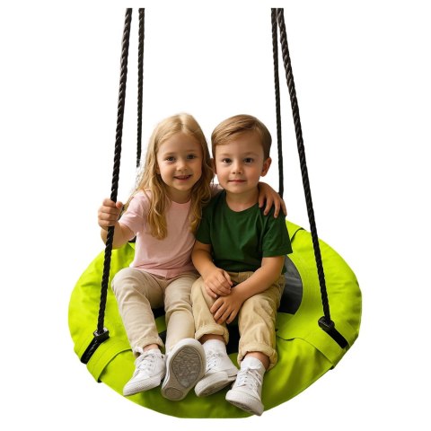 Huśtawka Ogrodowa Bocianie Gniazdo Dla Dzieci Zielona 60cm Huśtawka Ogrodowa Bocianie Gniazdo Dla Dzieci Zielona 60cm