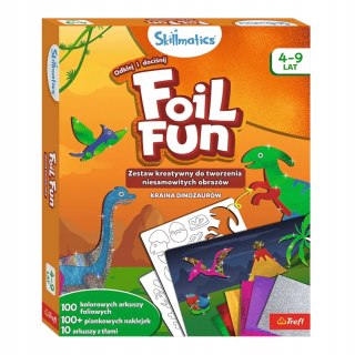 Skillmatics Foil Fun zestaw Kraina dinozaurów Trefl 62606