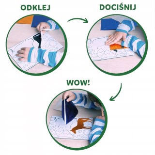 Skillmatics Foil Fun zestaw kreatywny Świat zwierząt Trefl 62604