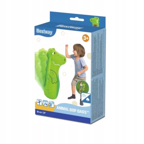 Worek dmuchany bokserski treningowy dla dzieci dinozaur Bestway 52152Z
