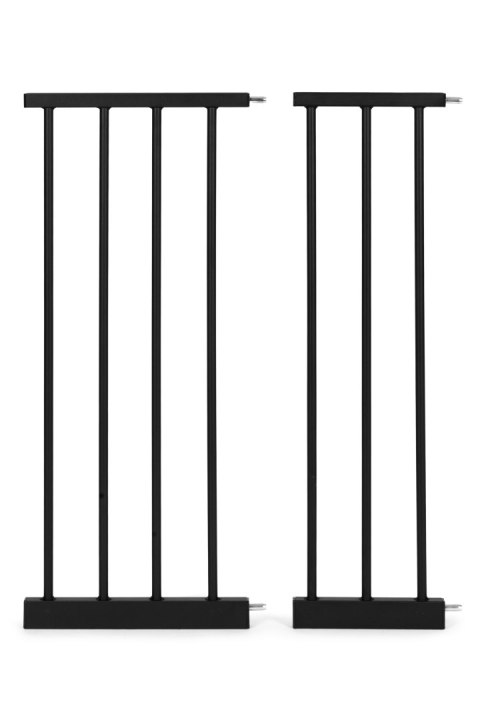 Bramka barierka zabezpieczająca 74-132 cm na schody i drzwi stal dodatkowe panele czarna ECOTOYS Bramka barierka zabezpieczająca 74-132 cm na schody i drzwi stal dodatkowe panele czarna ECOTOYS