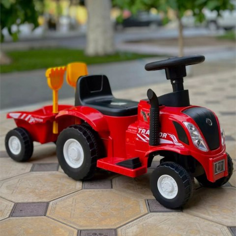 Jeżdzik traktor z przyczepą dla dzieci dźwięki Z220C