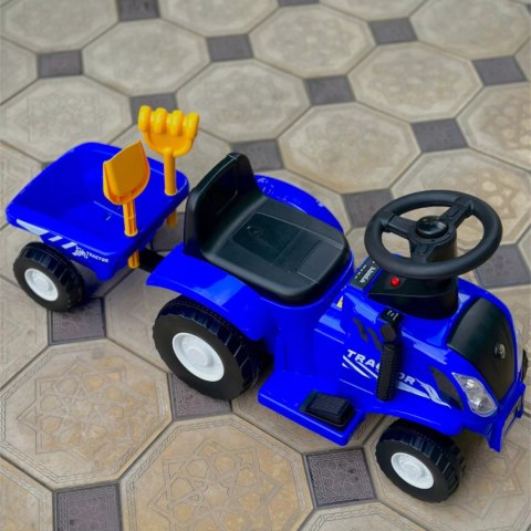 Jeżdzik traktor z przyczepą dla dzieci dźwięki Z220N