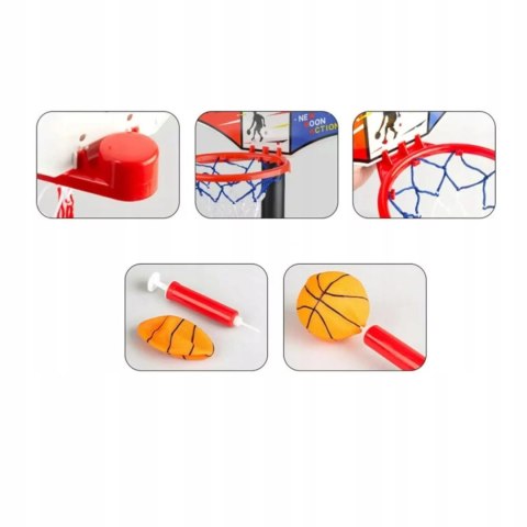 Koszykówka dla dzieci stojak regulacja piłka pompka kosz 29-810