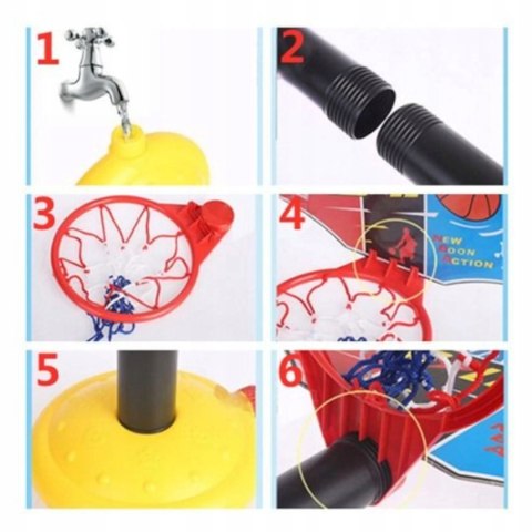 Koszykówka dla dzieci stojak regulacja piłka pompka kosz 29-810