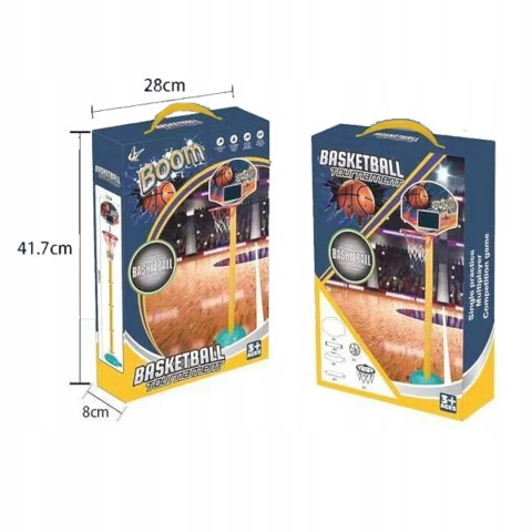 Koszykówka dla dzieci stojak regulacja piłka pompka kosz 29-810