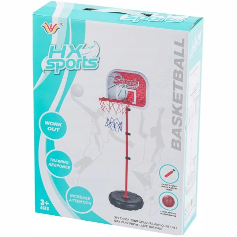 Koszykówka dla dzieci stojak regulacja piłka pompka kosz 777-441