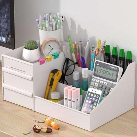 Organizer na biżuterię kosmetyki miejsce na akcesoria biurowe ModernHome