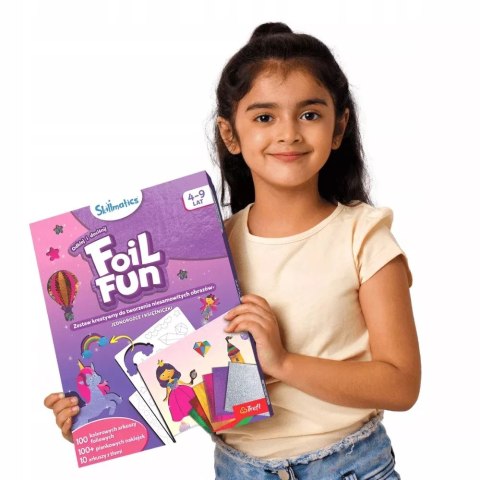 Skillmatics Foil Fun Zestaw Kreatywny Jednorożce i Księżniczki Trefl 62602