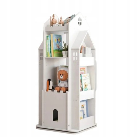 Obrotowy Regał Zamek 360° | Bajkowy Mebel do Pokoju Dziecka