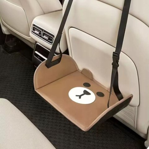 Podnóżek podróżny samochodowy dla dzieci regulacja uniwersalny