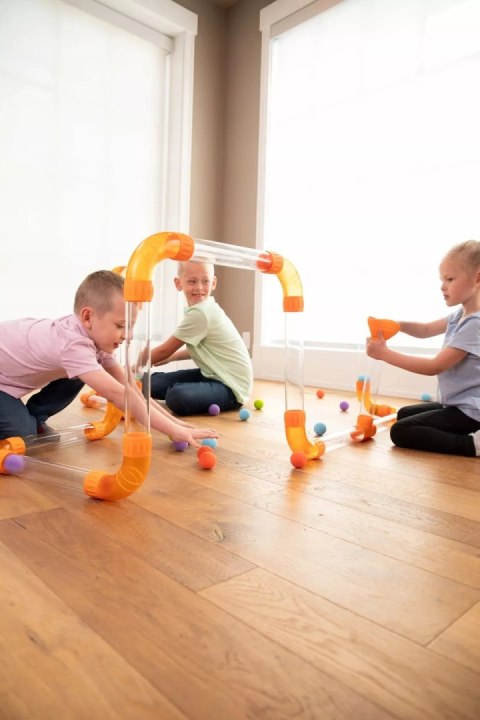 Air Toobz Fat Brain Toy Co. - kreatywna dmuchawa do piłek i nauka fizyki dla dzieci 3+ | Edukacyjna zabawka STEM