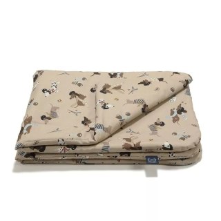 Kołdra bawełniana Pierre the Dog M - 80×100 cm, całoroczna La Millou