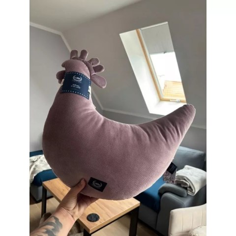 Poduszka Kura Babci Dany Velvet FRENCH LAVENDER - La Millou