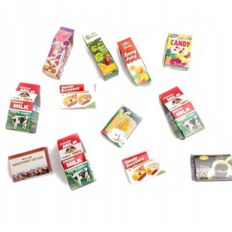 Zestaw warzywa i owoce plastikowe 120el. 083