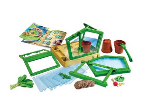 Naukowa Zabawa Laboratorium Moja Pierwsza Szklarnia Botanika Rośliny Język Polski Clementoni 50861