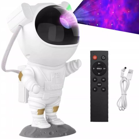 Zestaw Trefl Mistrz Wiedzy Kosmos gra edukacyjna + duży projektor astronauta